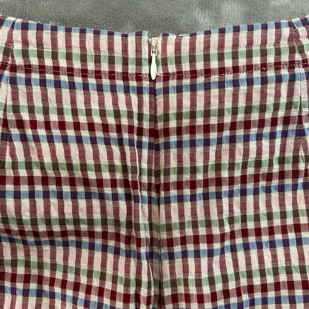 Madewell sarong midi gingham skirt - Picture 8 of 11